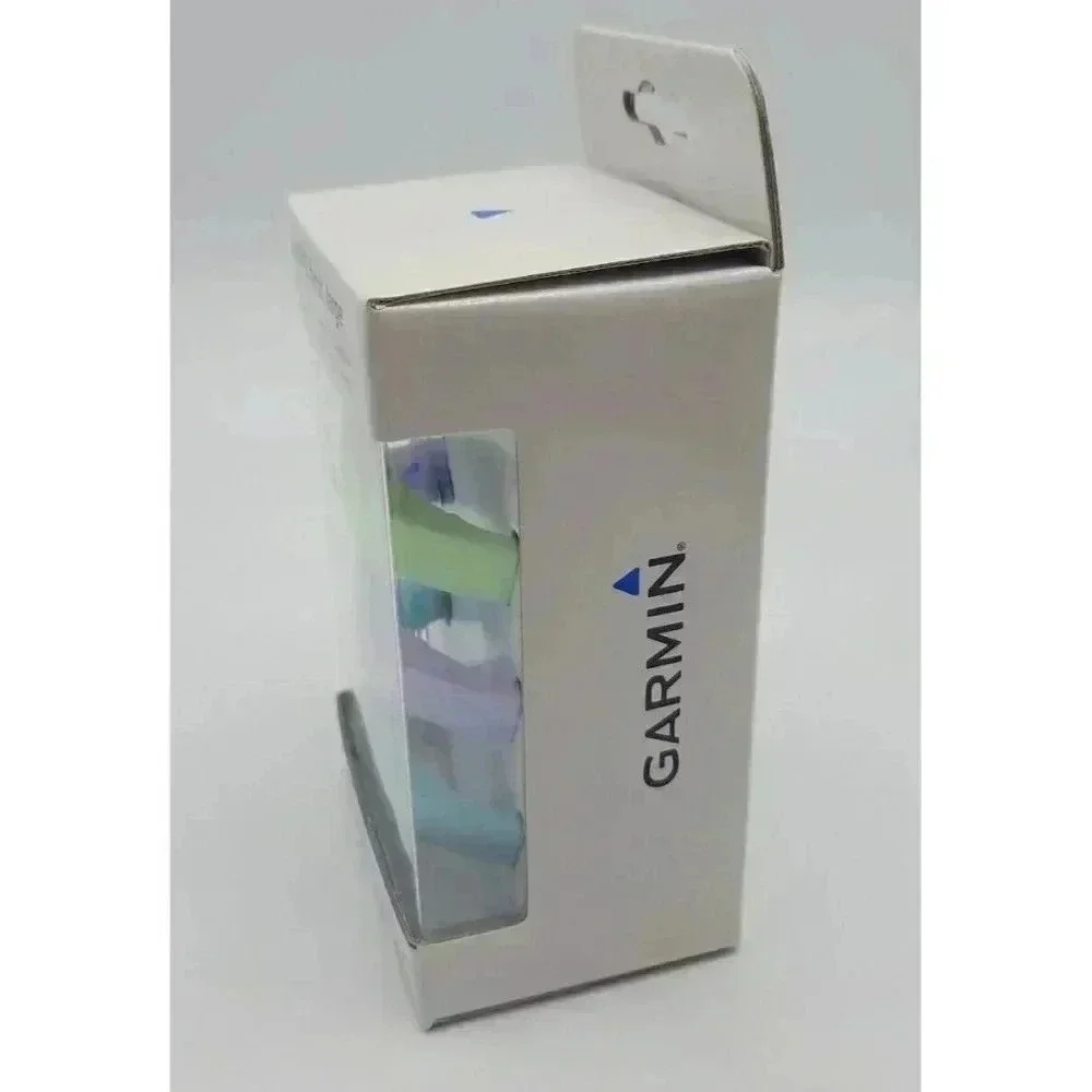 NEW Garmin OEM Vivofit 2 Bands Large 3-Pack Pastel Green Purple Blue Colors NOS